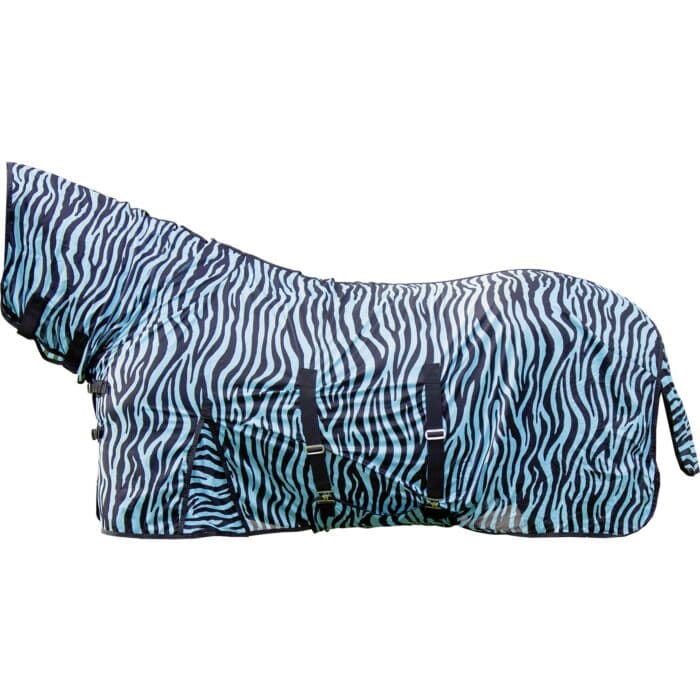 Flugtäcke Zebra Aqua